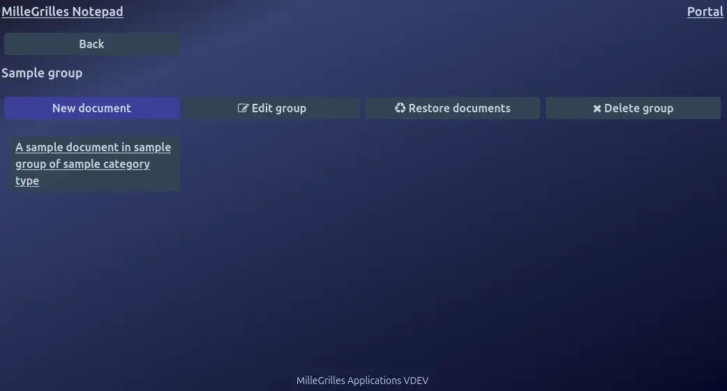 Écran Notepad Saisie d’écran